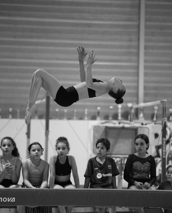 Gymnaste poutre